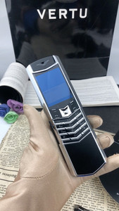 威图总裁签名版滑盖手机vertu单卡移动，不支持联通电信，蓝