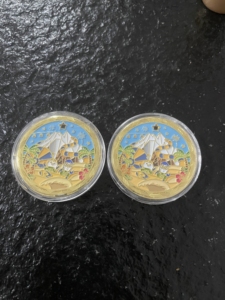 中国海花岛纪念币