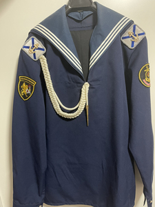 俄罗斯 地方仪仗队 水手服 套装 配套的大衣卖掉了已经