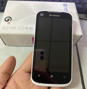 联想a318t移动版单卡4寸全新库存手机  老人学生备用手机