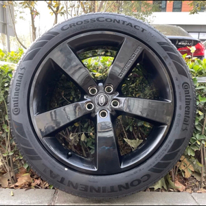 22寸路虎卫士原厂轮毂轮胎,原配马牌275/45r22,原车