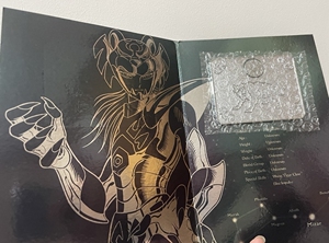 圣衣神话收藏铁牌,北欧篇圣斗士,全新未拆,不拆卖,不刀 实物