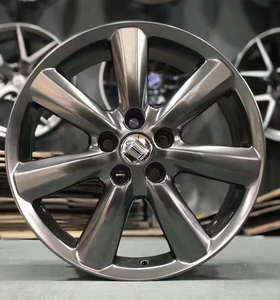 12代皇冠184轮毂 日版18寸枪灰轮毂 高亮银轮圈