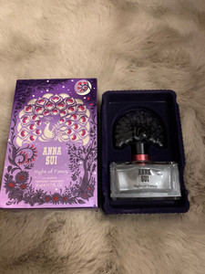 anna sui 安娜苏紫孔雀香水50ml瓶