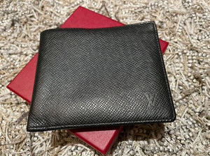 正品 lv 路易威登男士 小卡包 錢包 零钱包 黑色