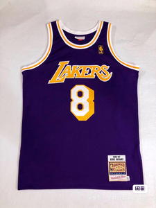 mn复古球衣 科比 kobe 新秀赛季紫色球衣