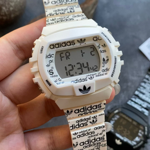 罕见绝版正品美国adidas阿迪达斯数显电子男士中性手表