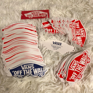 vans 贴纸 吊牌贴纸 周边 商标贴纸 滑板贴纸都是我买鞋