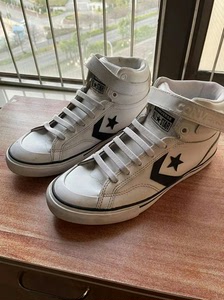 个人闲置 converse匡威 麂皮 星箭 白色 高帮  3