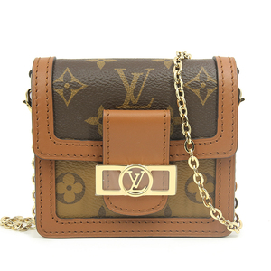 [店铺精选 9.9新]lv 达芙妮dauphine bb腰包链条包单肩斜挎女包