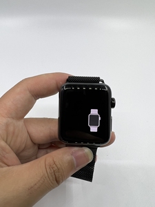 苹果手表s3不锈钢 美版蜂窝42mm黑色96新,原装无拆修支