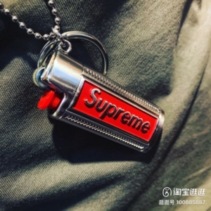 supreme 19ss 打火机壳项链 box logo 支