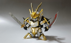 sd高达三国项羽  全件喷漆 精乐本体 笔涂补色 最后光油保