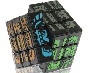 奥迪双钻奇博少年裂地崩龙魔方玩具 儿童 3阶益智玩具.9.