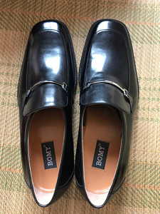 bomy男鞋皮鞋宝威bomy正品男鞋,买来后未穿一直放在鞋盒