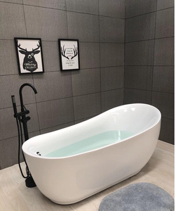 箭牌浴缸家用成人亚克力小户型独立式网红多尺寸浴池1.4米-1