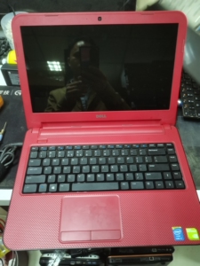 dell戴尔14寸大红超阳光本3437,98新,i5-420