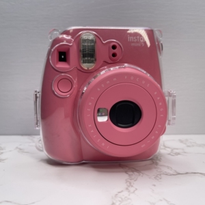 拍立得mini9带水晶壳裸机无包装配件99新火烈鸟粉色