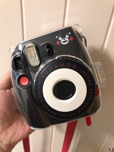 富士拍立得相 拍立得mini8熊本熊黑色立可得mini8黑色