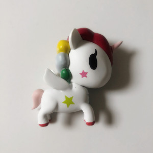 tokidoki独角兽淘奇多奇原版1代一代大白星星彩虹