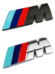 m标宝马bmw新3系5系m3m5m1车标贴纸车尾标m改装标x