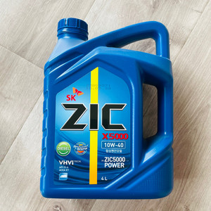 韩国zic进口sk x5000 10w40柴机油ci-4吉克