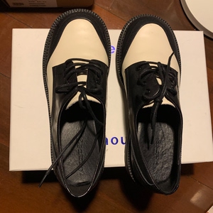 unif同款厚底玛丽珍皮鞋 38码 鞋子上37偏大一码