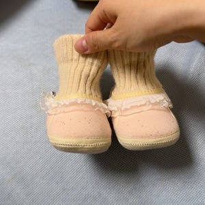 线下实体店买的milor米乐熊买的婴儿软底学步鞋，尺寸是10