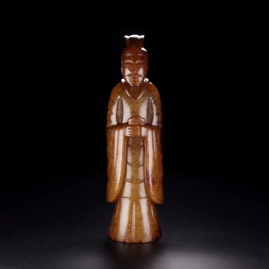 000人付款淘宝高古玉 汉代玉人   老玉玉翁仲汉代玉翁仲古玉玉翁仲