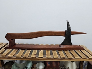 日本回流老工具战斧,日本进口,老斧子太漂亮了,老货收藏级别好