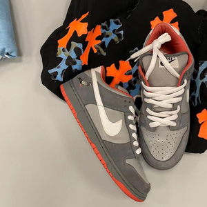 nike dunk sb 灰鸽子 staple