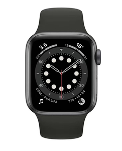 苹果手表s6 44mm黑 成色靓 国航在保 实拍图全套