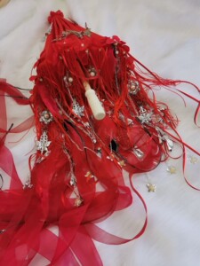 花城银蝶伞华丽红伞cos道具天官赐福油纸伞红伞鬼婚伞道具汉服