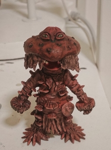 hg扭蛋原色大百科蘑菇怪兽马休拉,这个是翻模白模涂装的,不是