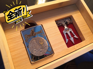 芝宝zippo煤油打火机正品全新海王 海神波塞冬