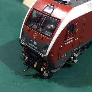 火车花园火车模型hxd1d0669乌局乌段(改号车),石段完
