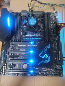 华硕x99 r5e 10周年主板,e5 1660v3处理器