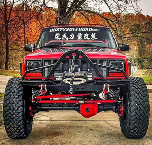 切诺基213 吉普2500 改装前后竞技杠 飞机轮眉  升高