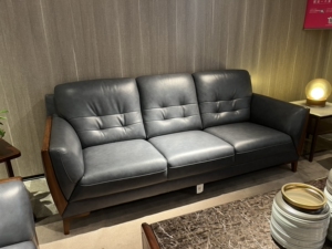 kuka顾家家居8093木兰真皮沙发新中式专柜正品代购