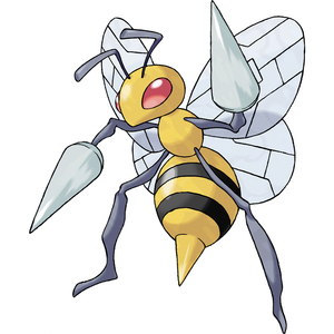 成品大针蜂预定pokemon口袋妖怪/神奇宝贝/宝可梦白膜3