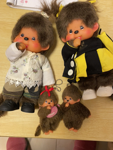 蒙奇奇公仔一套