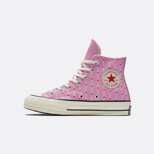 converse匡威1970s 爱心情人节限定 粉色高帮 皮