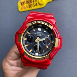 【已验货】99新卡西欧狗年限定款gaw-100cx光动能电波手表