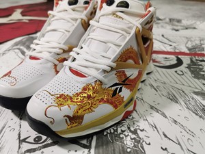 5码 reebok 锐步 pump白红经典姚明充气篮球0人付款368.