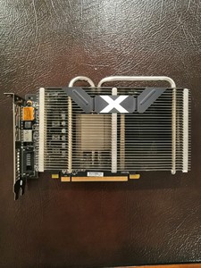 rx460 4g讯景显卡,静音无风扇被动散热,不需要独立供电