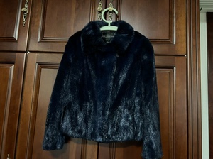 斯尔丽貂皮大衣，M码，99新，穿过1次，人胖了，闲置在家，买