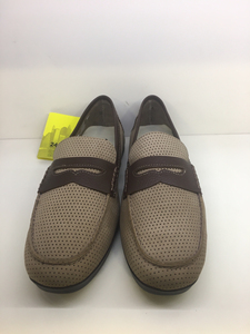 24hrs西班牙进口24小时男士休闲鞋小牛皮 特价磨砂驼色