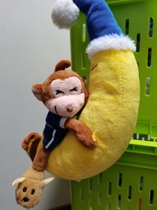 绝版新美吉姆mymo月亮猴   美吉姆猴子