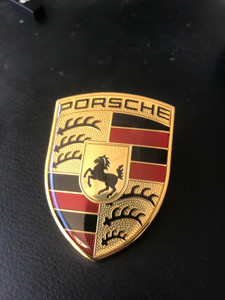 帕拉梅拉.玛卡macan 911卡曼.机盖标车标