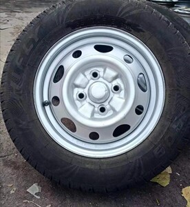155r13二手轮胎轮毂总成,适用五菱之光,五菱之光小卡,东